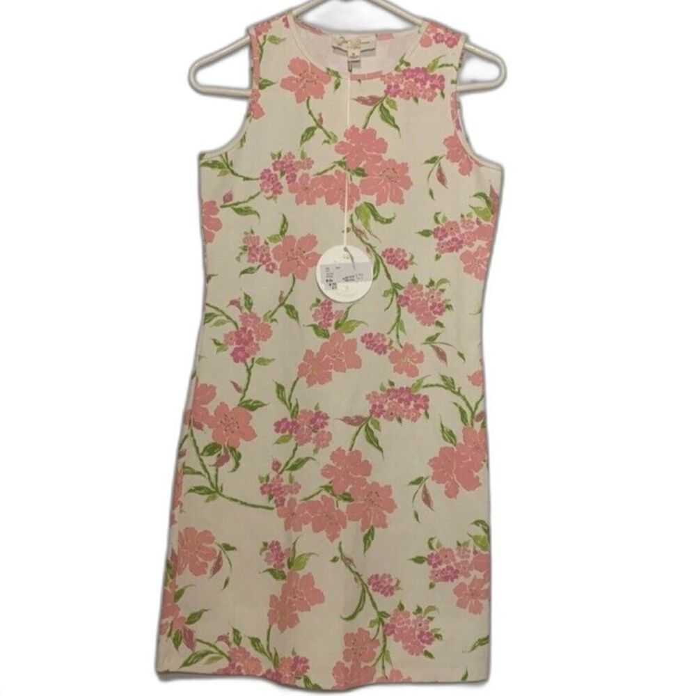 Womens NWT Julie Brown Floral Dress Small S Wedding Summer Sleeveless